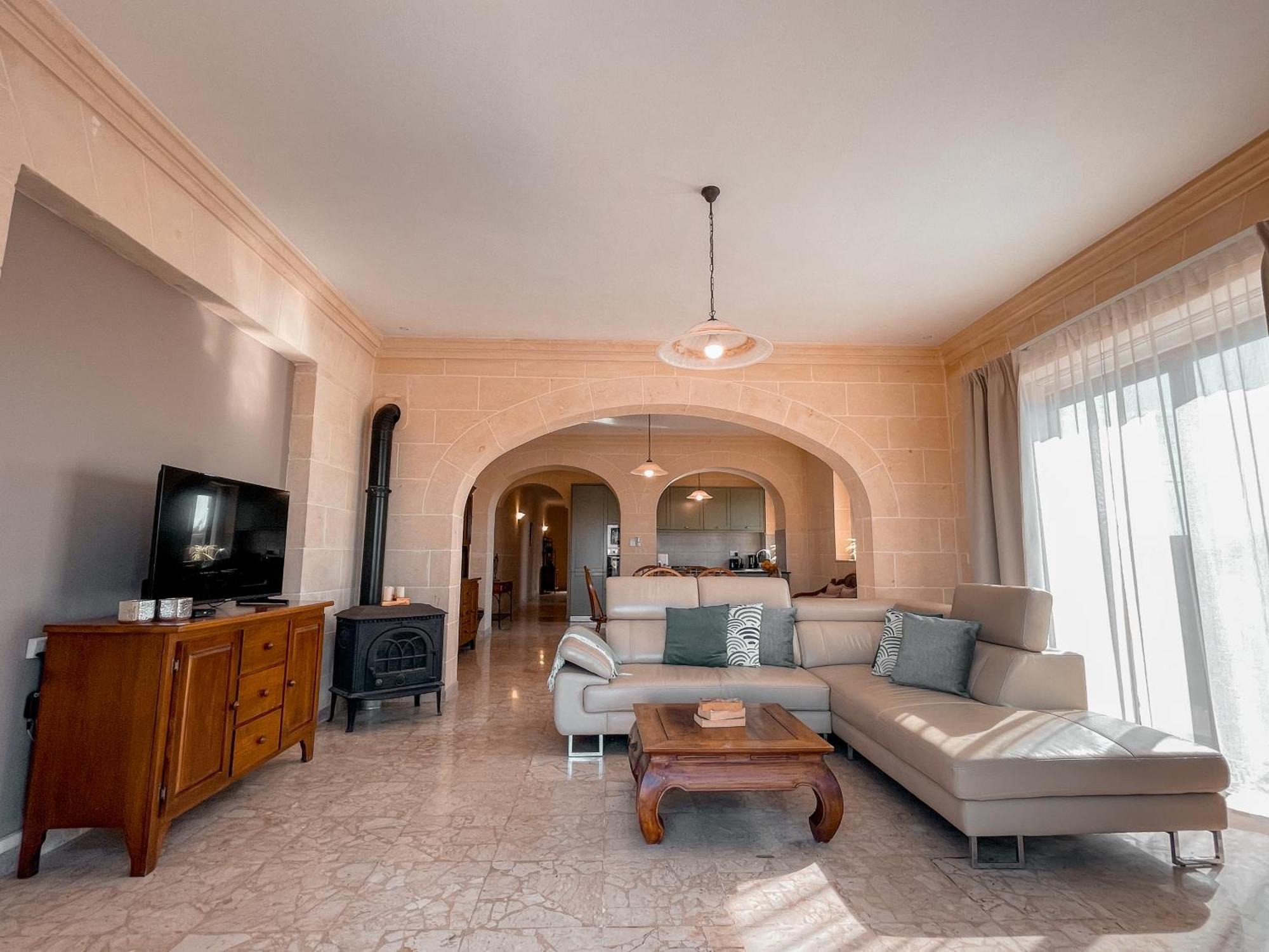 Villa Fieldend - Gozo Holiday Home Għarb 外观 照片